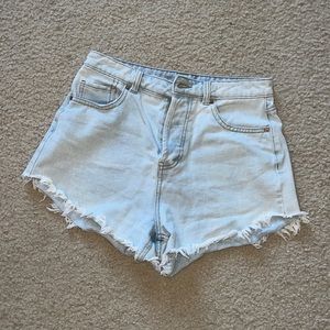 Cutoff Jean Shorts